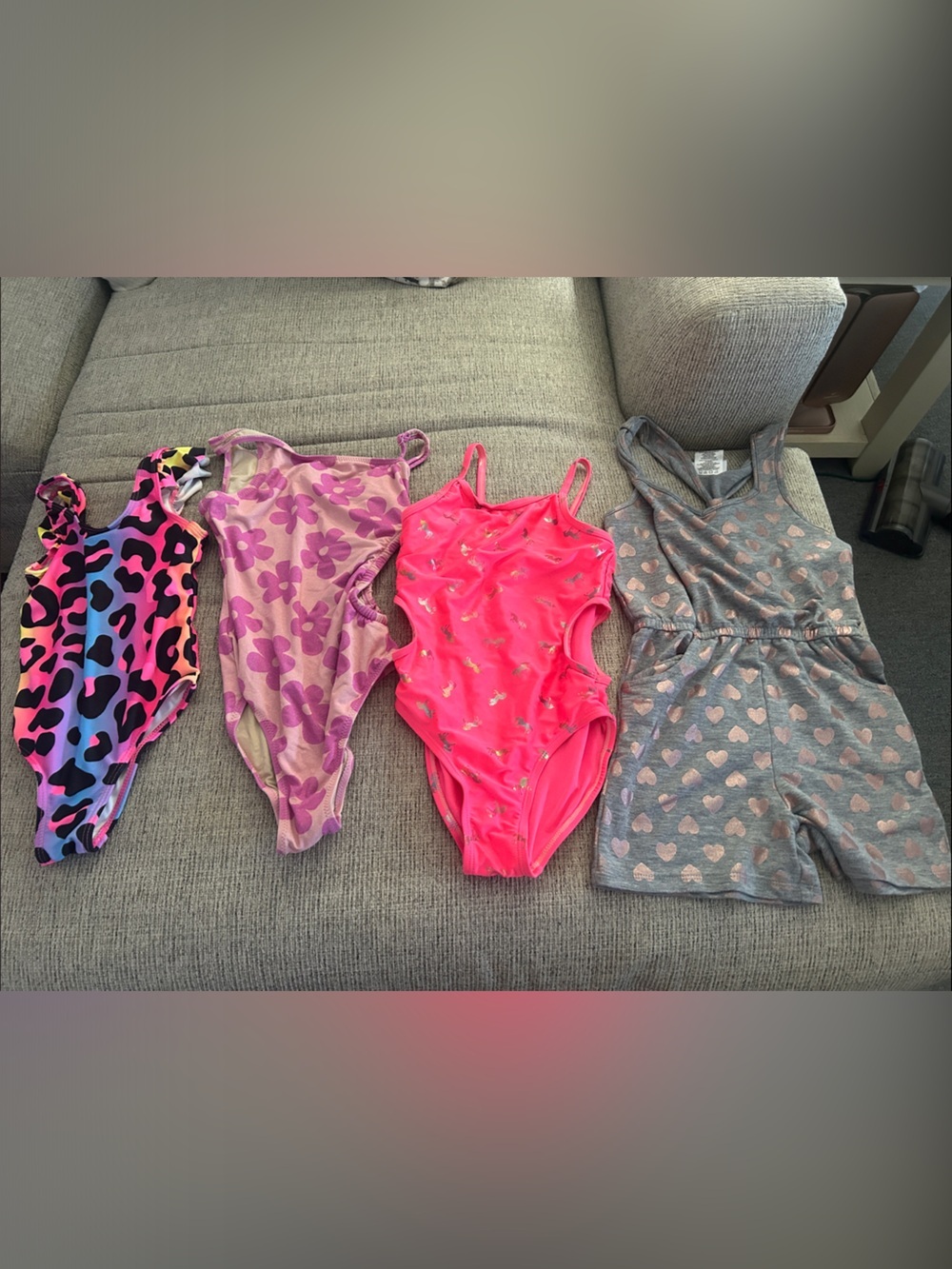 Girls Mix & Match Swim and Romper Bundle - size 5